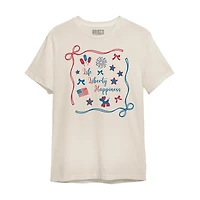 USA Bow Flag Adult Unisex T-Shirt, XL
