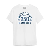 Made In USA 250 America Girls T-Shirt, Small