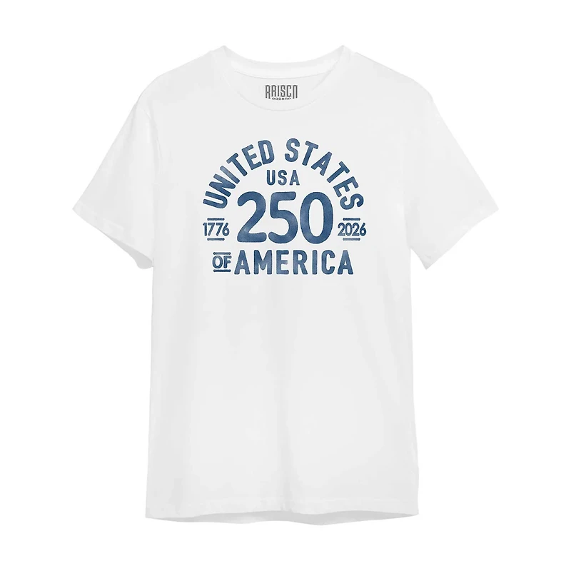 Made In USA 250 America Girls T-Shirt, Medium