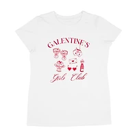 "Galentine's Girls Club" Tee, Large