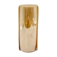LED Glass Candle, 7 in
