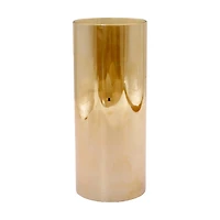 LED Glass Candle, 7 in