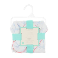 No Comment Cloud Soft PJ Set with Sleep Mask, Medium