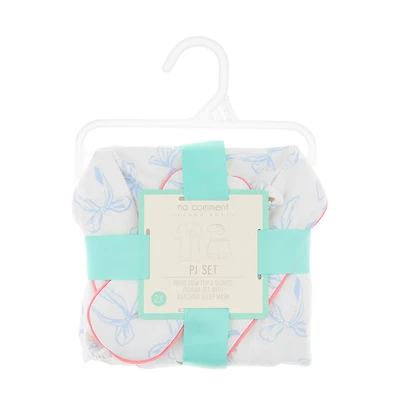 No Comment Cloud Soft PJ Matching Set, 2XL