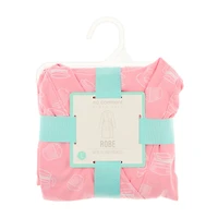 No Comment Cloud Soft Pink Robe, Large