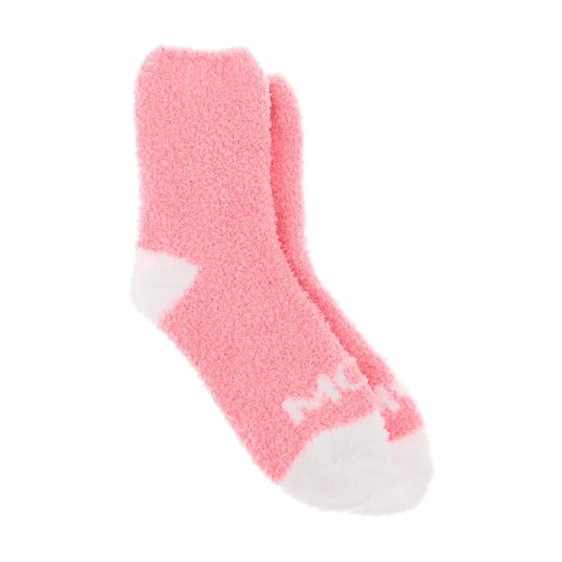 No Comment Cloud Soft Fuzzy Mother's Day Socks