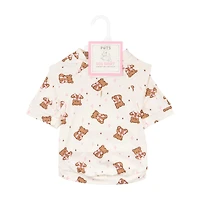 Spring Bear Pet Pajamas, Large
