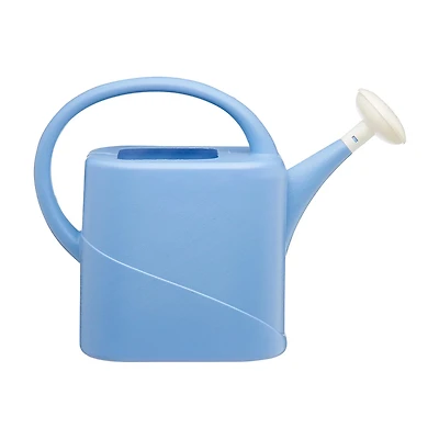 Light Blue Plastic Watering Can, 2 gal