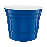 Summer Blue and White Plastic Party Tub