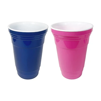 Summer Jumbo Plastic Cup, Assorted Colors