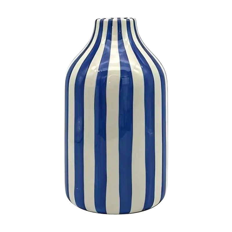 Stripe Ceramic Vase
