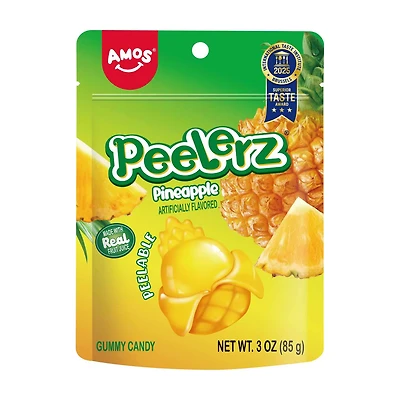 Amos Peelerz Gummies Pineapple, 3 oz