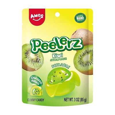 Amos Peelerz Gummies Kiwi, 3 oz