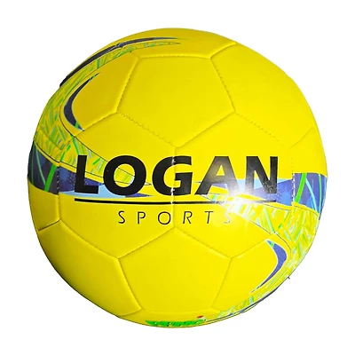 Logan Sport Official Size Soccer Ball, Assorted Patterns