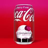 Coca-Cola Cherry Float Soda Soft Drink Fridge Pack Cans, 12 fl oz, 12 Pack