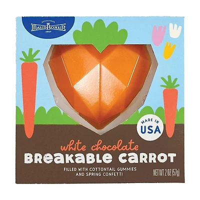White Chocolate Breakable Carrot