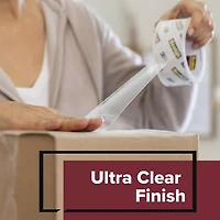 Scotch Packing Tape, Secure Seal Tear by Hand, Easy & Reliable, Clear Packing Tape, 1.88 in x 54.6 yd, 1 Roll
