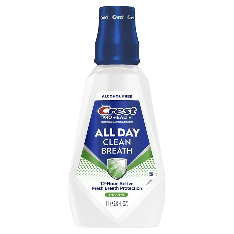 Crest Pro Health Mouthwash, Spearmint, 1 L