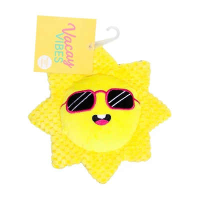 Sun Plush Squeaky Dog Toy