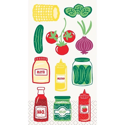 BBQ Party Guest Napkins, 16 ct