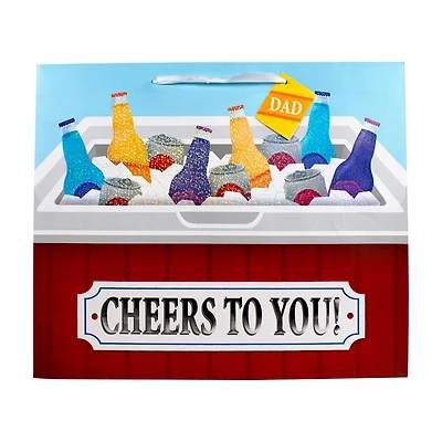 'Cheers To You!' Extra Large Father's Day Gift Bag