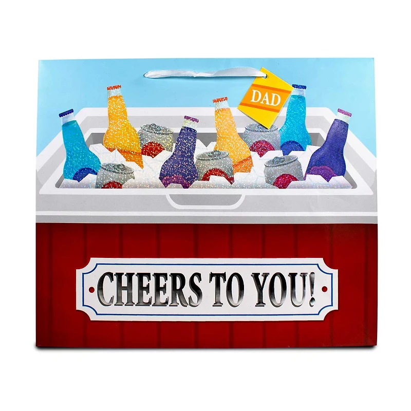 'Cheers To You!' Extra Large Father's Day Gift Bag