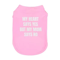 Summer No Comment Pets Collection Pink Dog Tank Top, Extra Large