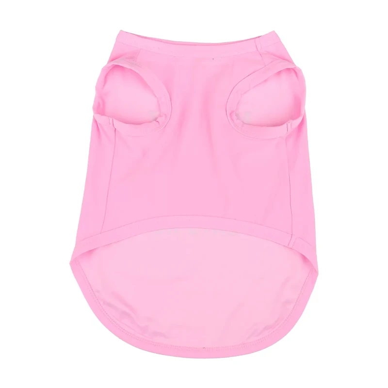 Summer No Comment Pets Collection Pink Dog Tank Top, Extra Large