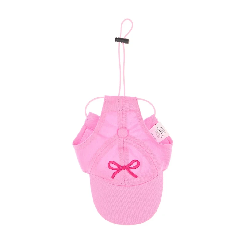 Summer Pink Pet Cap, Medium