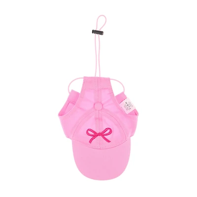 Summer Pink Pet Cap, Medium
