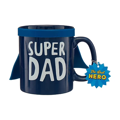 Father's Day Super Dad Mug, 30 oz