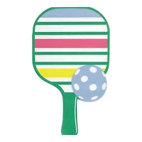Playful Party Pickleball Paddle-Shaped Guest Napkins, 16 ct