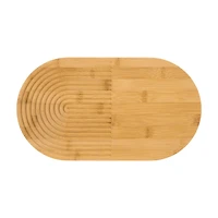Core Kitchen Bamboo Textured Serving Board, 14 in