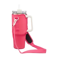 Summer Pink Water Bottle Sling