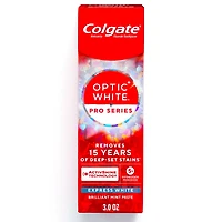 Colgate Optic White Pro Series Express White Toothpaste with 5% Hydrogen Peroxid