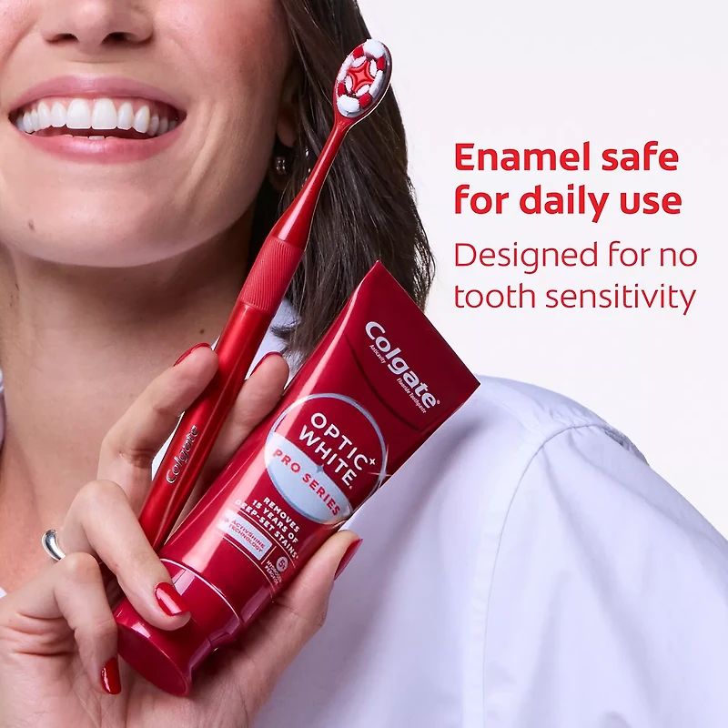 Colgate Optic White Pro Series Express White Toothpaste with 5% Hydrogen Peroxid