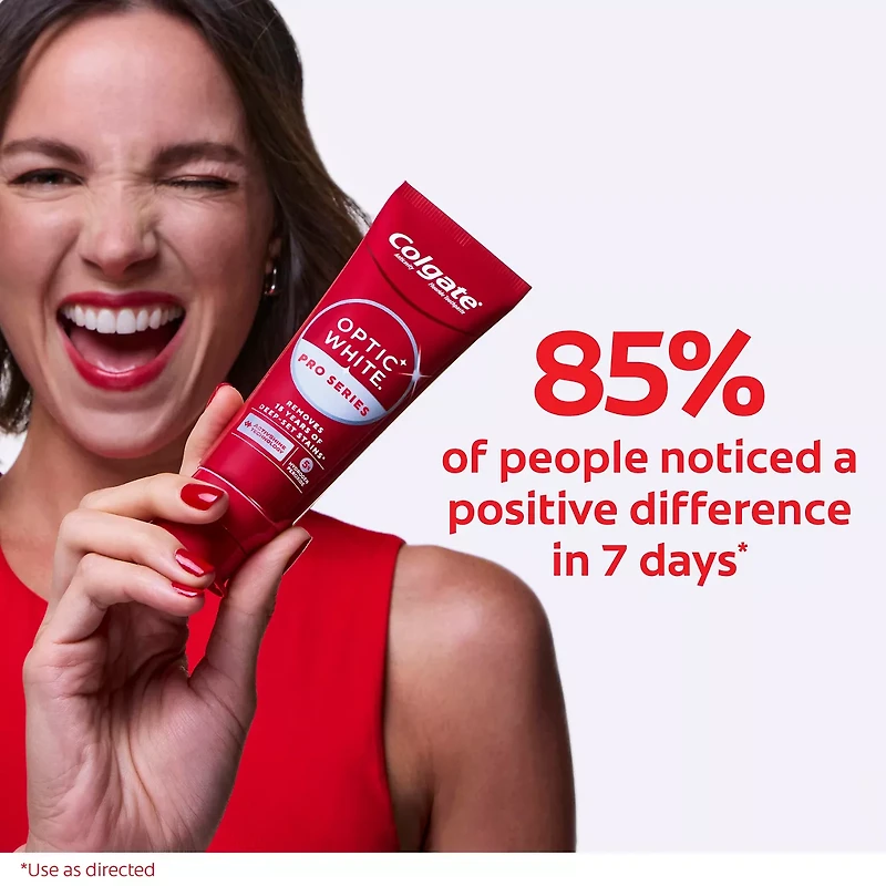 Colgate Optic White Pro Series Express White Toothpaste with 5% Hydrogen Peroxid
