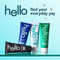 hello Superfresh Fluoride Free Toothpaste for Bad Breath, Natural Spearmint, 5 o