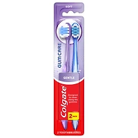 Colgate Gum Care Soft Toothbrush, Adult Manual Toothbrush Pack, 2 Pack