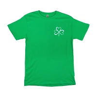 St. Patrick's Day Shamheart Women's Green T-Shirt, Large