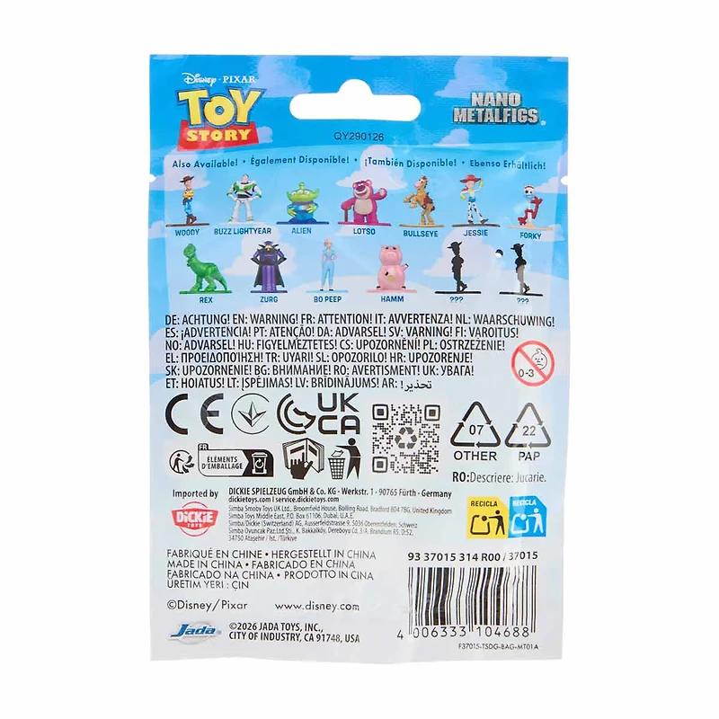 Jada Toys Disney Toy Story Die-Cast Metal Mystery Figure