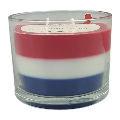 Red White Blue Citronella Candle, 11.2 oz