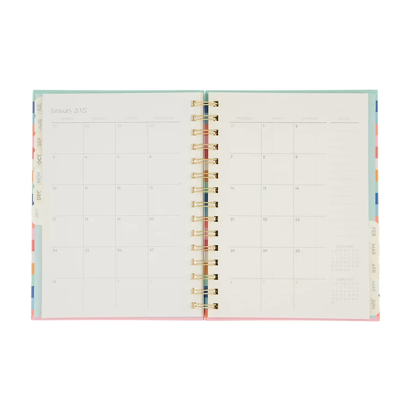 Back to School 2026-2027 Spiral Academic Planner