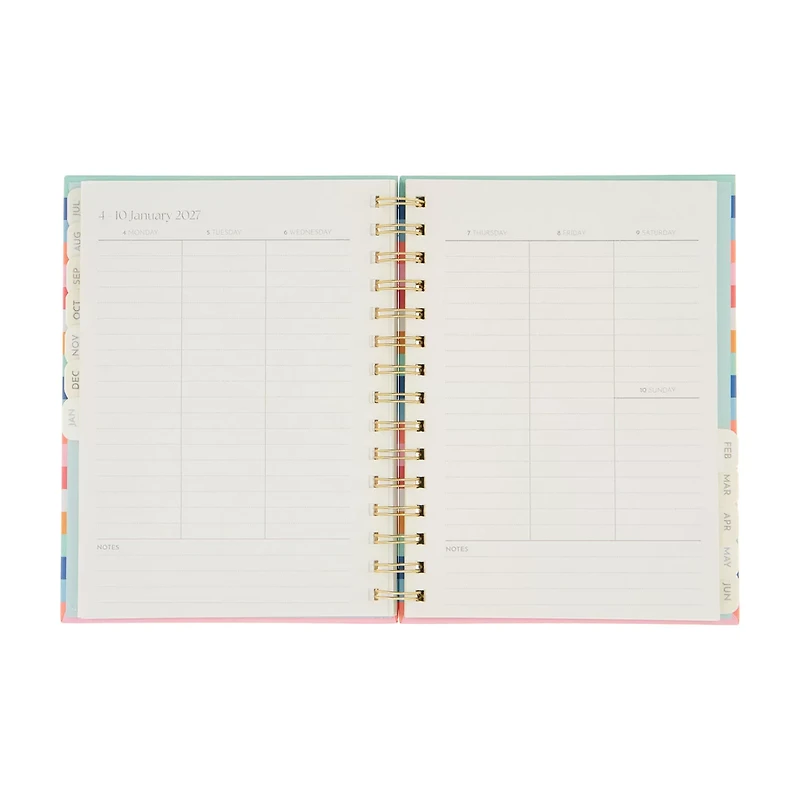 Back to School 2026-2027 Spiral Academic Planner