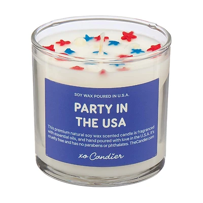 Patriotic Star Sprinkle Scented Candle