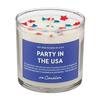 Patriotic Star Sprinkle Scented Candle