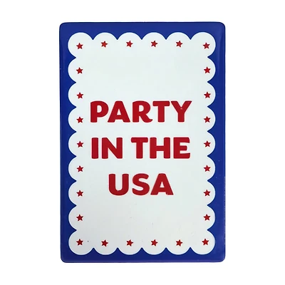 Patriotic "Party in the USA" Magnet