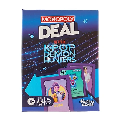 Monopoly Deal KPop Demon Hunters Card Game