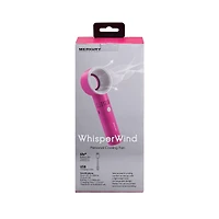 Merkury Innovations Summer Pink WhisperWind Personal Cooling Fan