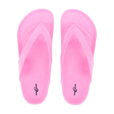 Women's EVA Flip Flop Sandal, Light Pink color, Assorted Sizes